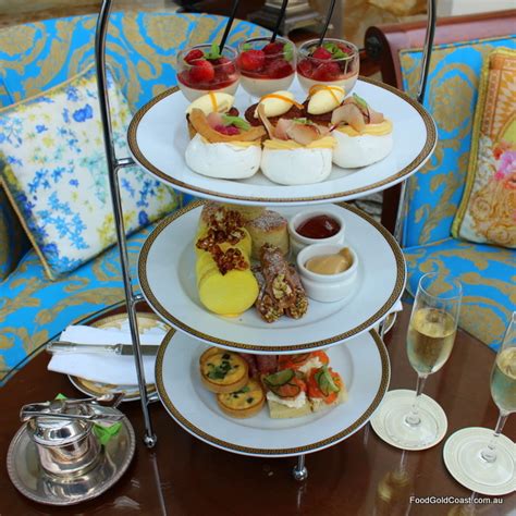 versace hotel gold coast high tea|high tea menus gold coast.